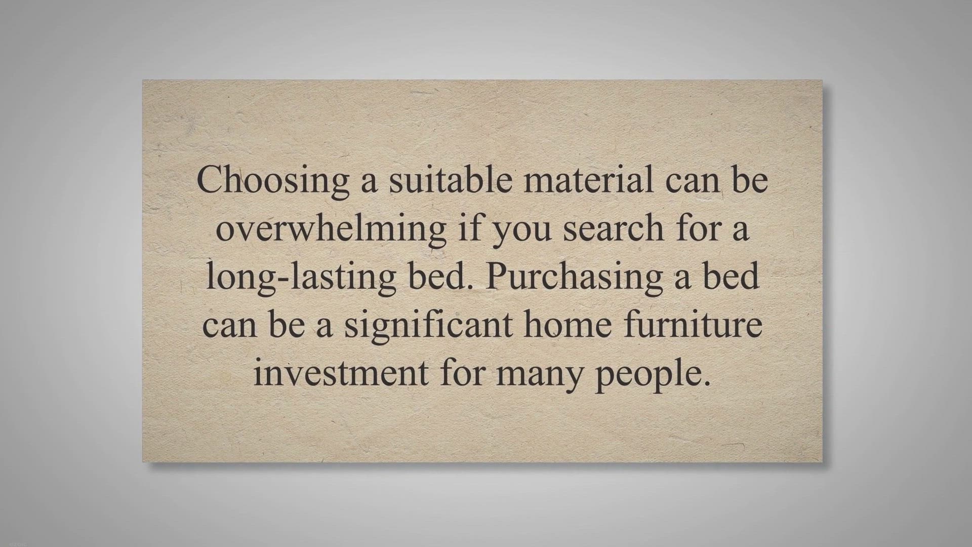 'Video thumbnail for What Are The Benefits Of Solid Wood Bed Frames?'