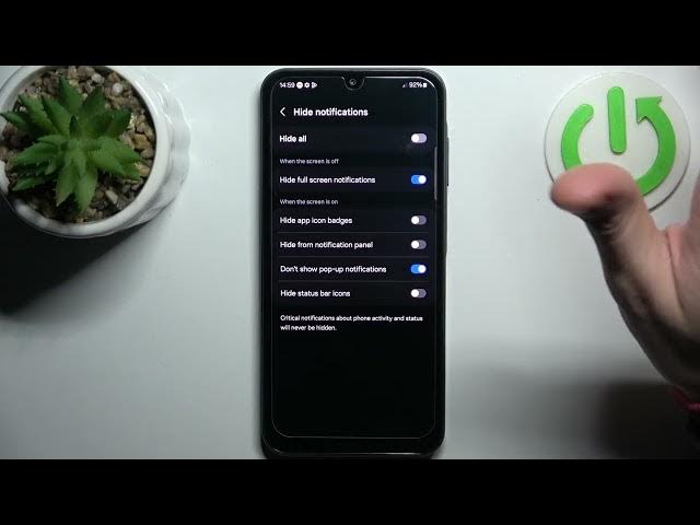Video thumbnail for How to Activate Do Not Disturb Mode on SAMSUNG Galaxy A15