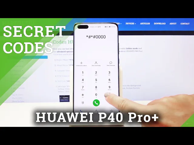 Video thumbnail for Secret Codes for HUAWEI P40 Pro+ - Hidden Modes / Super Features