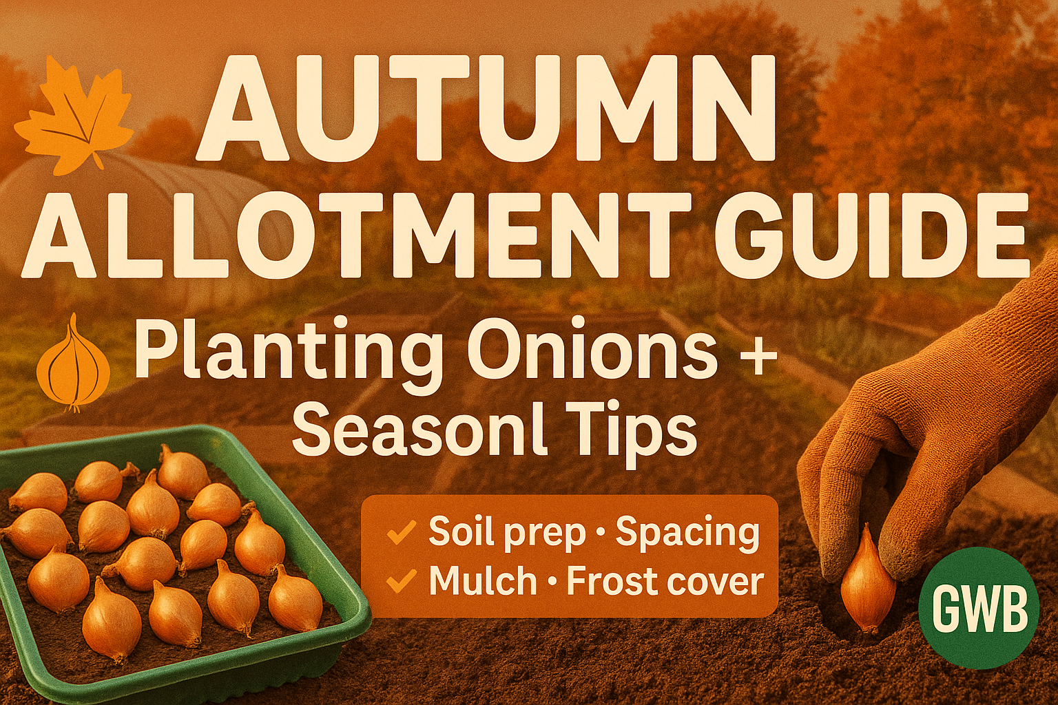 Video thumbnail for 🎥 ✅ How to Plant Autumn Onions 🧅🍂 | Complete Allotment Guide & Seasonal Tips