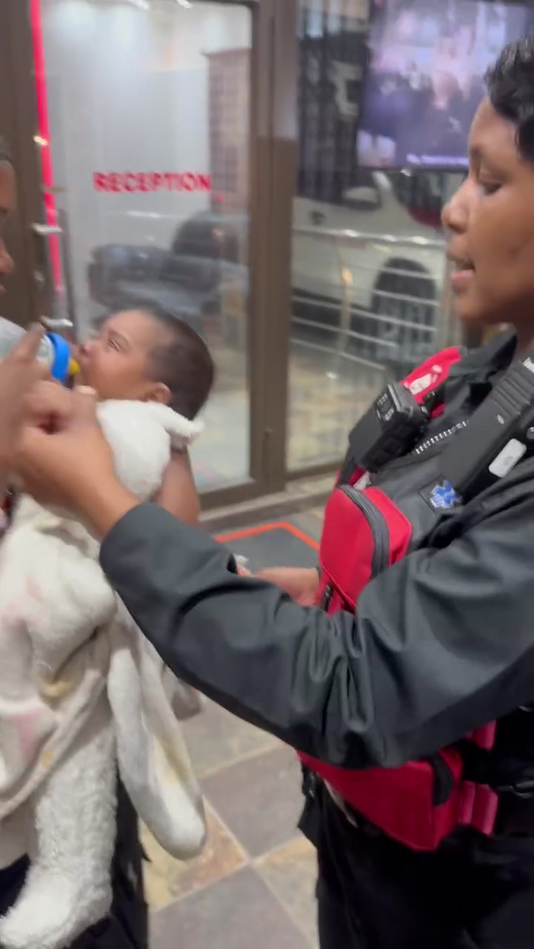 video of: Baby Abandoned At Recreational Park
