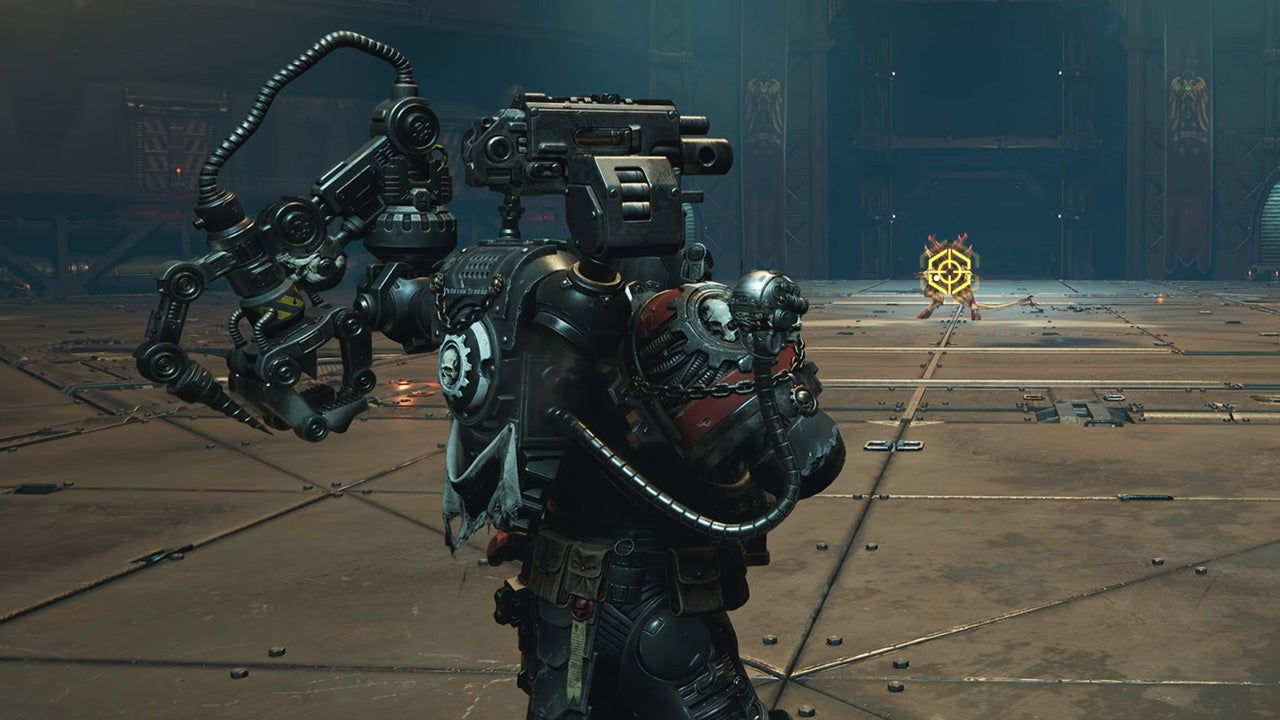 Video thumbnail for Warhammer 40,000: Space Marine 2 - Official Practice Arena Gameplay Video