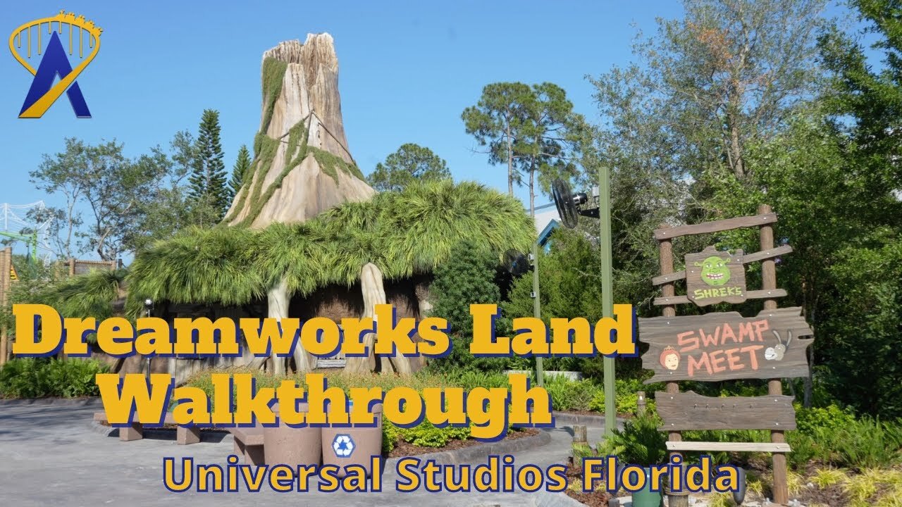 Video thumbnail for Full Tour of DreamWorks Land at Universal Orlando