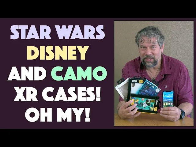 Video thumbnail for iPhone XR Case Roundup: OtterBox Star Wars / Disney and Speck Presidio Cases!