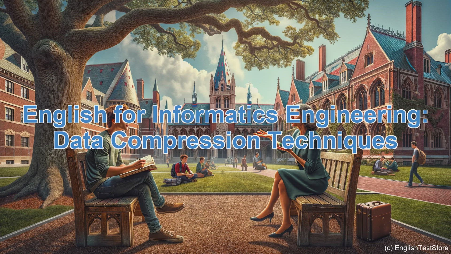 'Video thumbnail for English Conversation for Informatics Engineering: Data Compression Techniques'