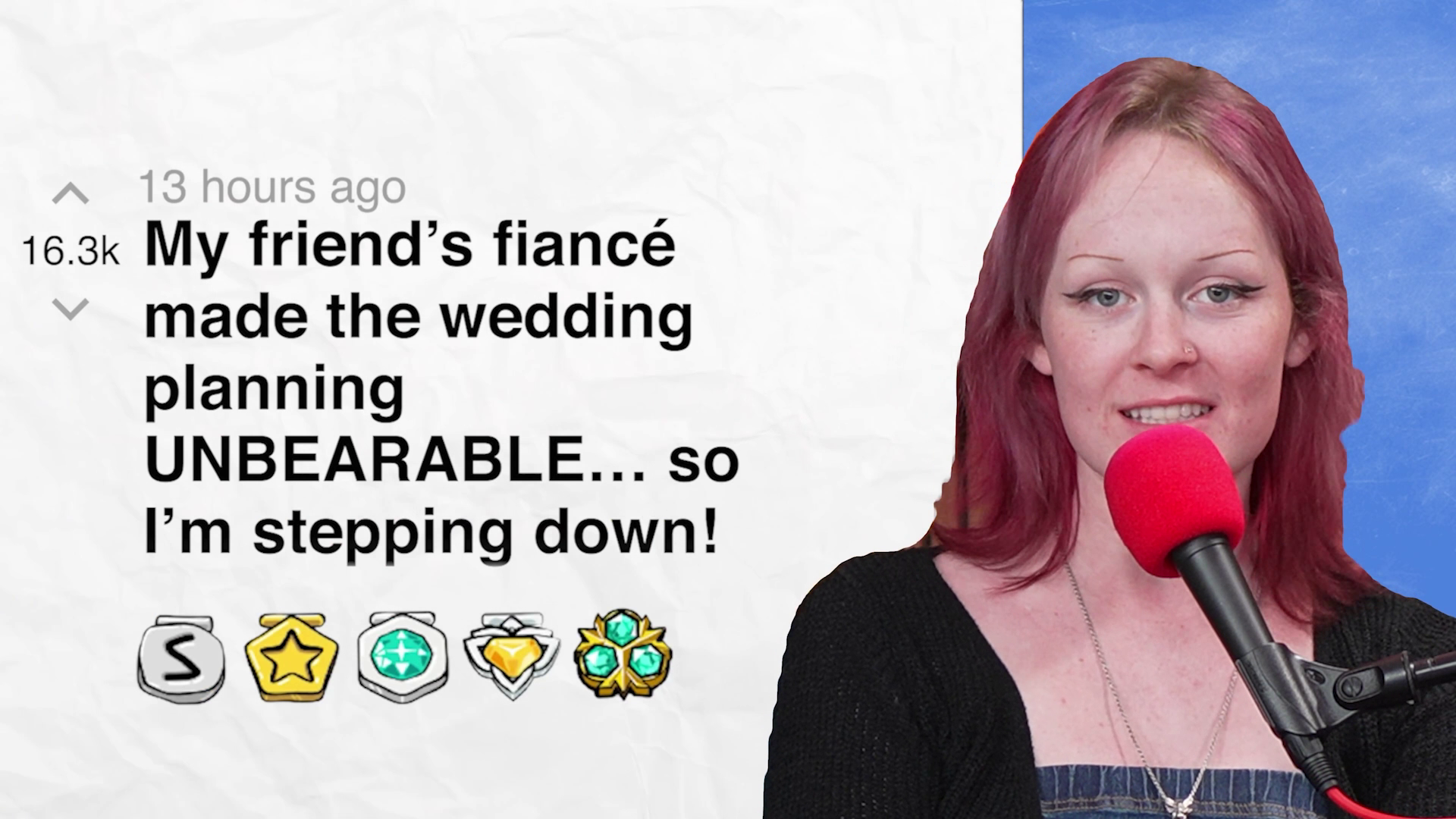 Video thumbnail for My friend’s fiancé made the wedding planning too stressful… so I’m stepping down!  | Reddit Stories