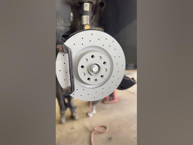 Video thumbnail for Installed new Zimmerman Rotors and pads. #shortsfeed #shortsvideo #shortsviral #fypシ #fyp #subscribe