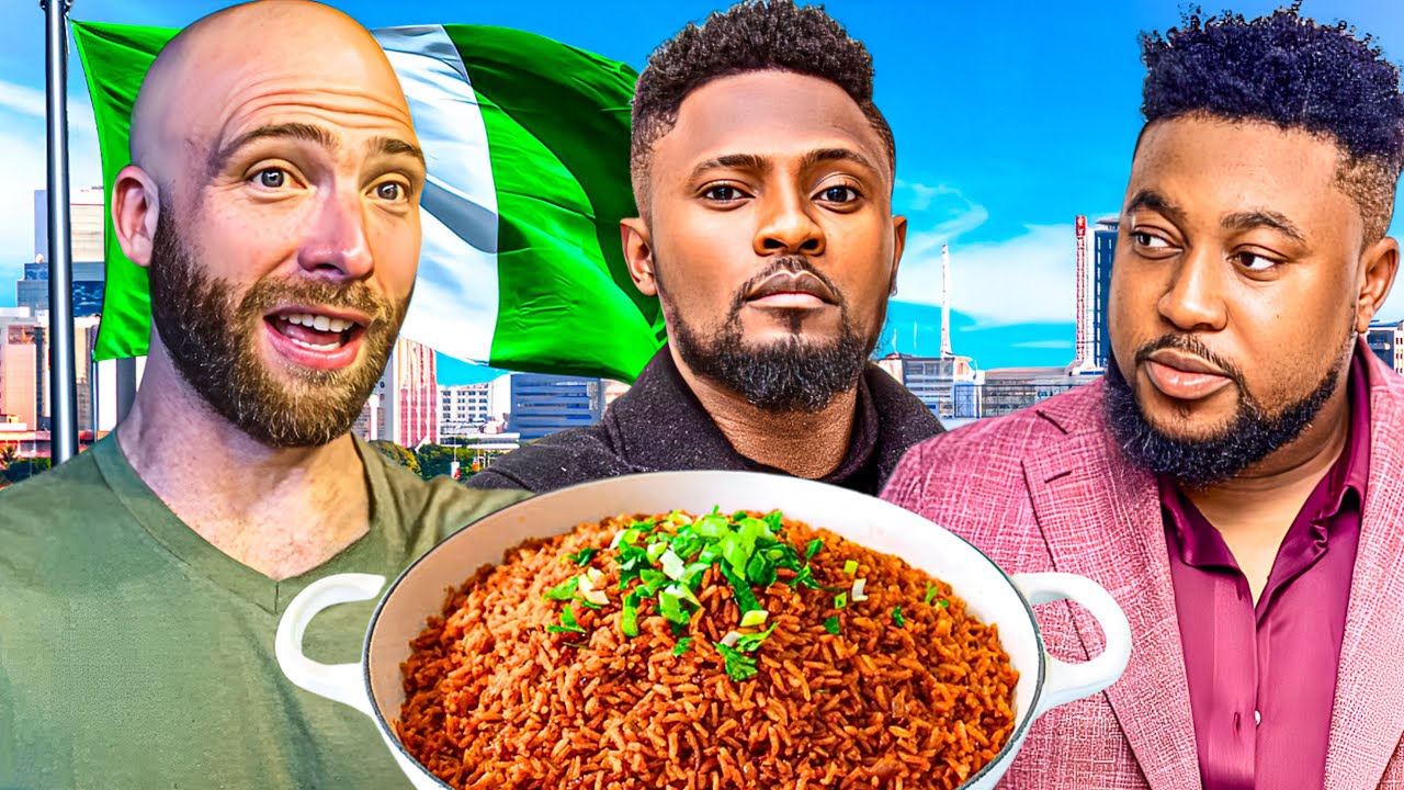 Video thumbnail for Nigerian Food With Maurice Sam And Baba Rex!! This Is Nollywood in Nigeria!!