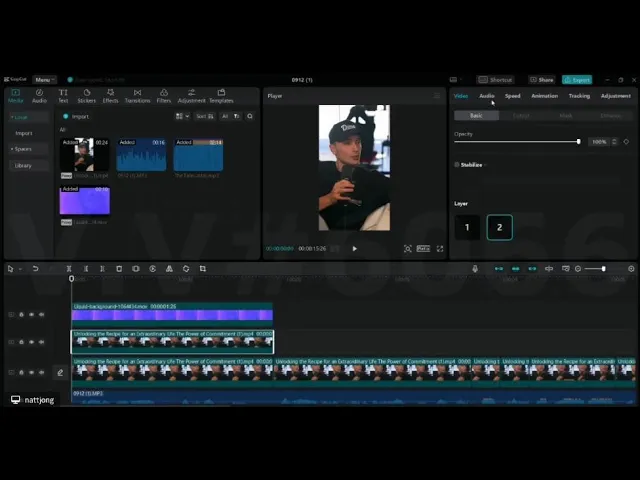 Video thumbnail for 1 Hour Capcut Shorts Editing Session by Natt Jongsala