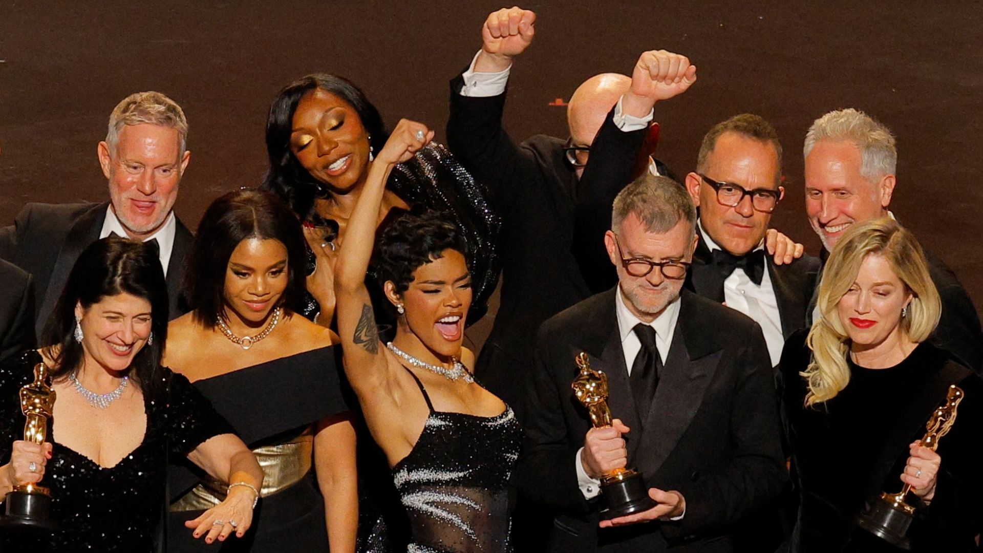 Video thumbnail for Oscars 2026: Tight security as ‘One Battle After Another’ sweeps top awards