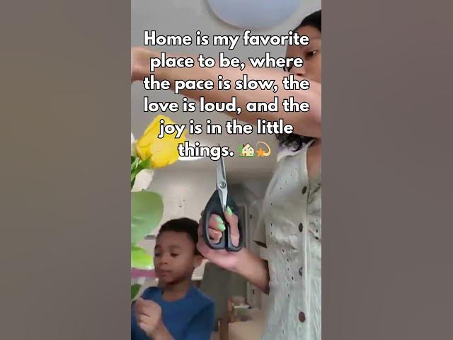 Video thumbnail for Joy in the little things #christiansahm