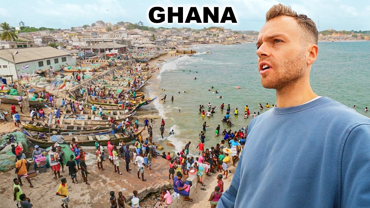 Video thumbnail for Inside Ghana's Huge Coastal City (life here is surreal)