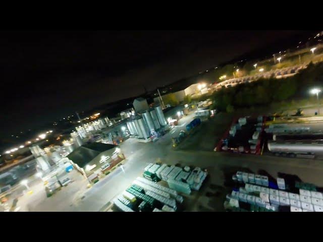 Video thumbnail for Nighttime DJI AVATA 2 FPV at Stepan UK Chemical Plant - Stalybridge