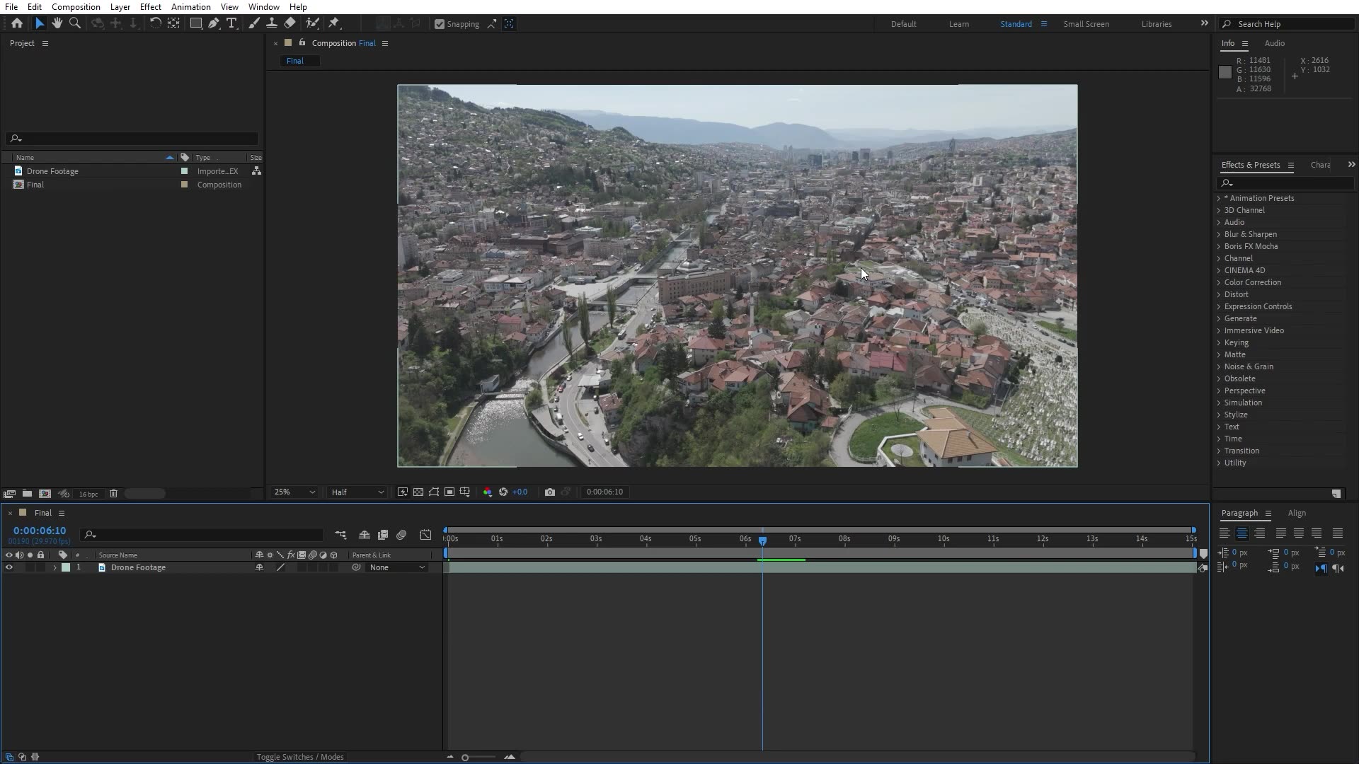 'Video thumbnail for Color Correction Made Easy In After Effects  - Simple Tutorial'