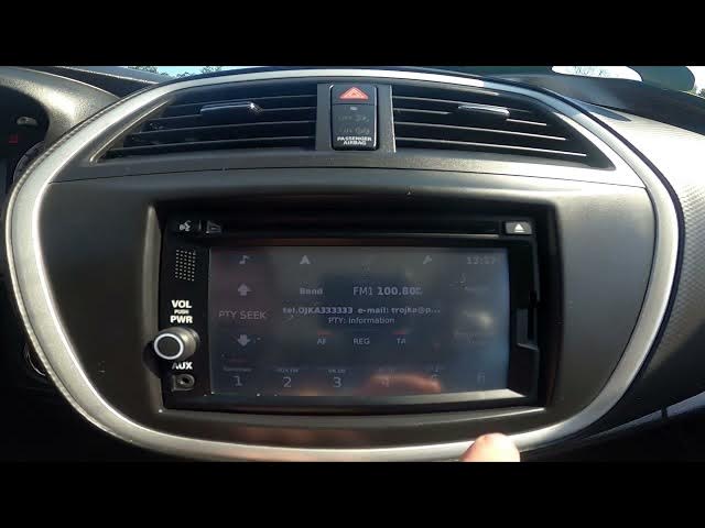 Video thumbnail for How to Enter and Manage Radio Equalizer in Suzuki SX4 II ( 2013 – 2021 )