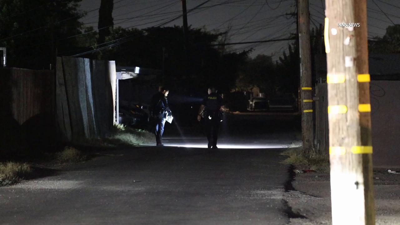 Video thumbnail for US, Bakersfield: Bakersfield Police Investigate Pedestrian Struck by Hit-and-Run Vehicle.