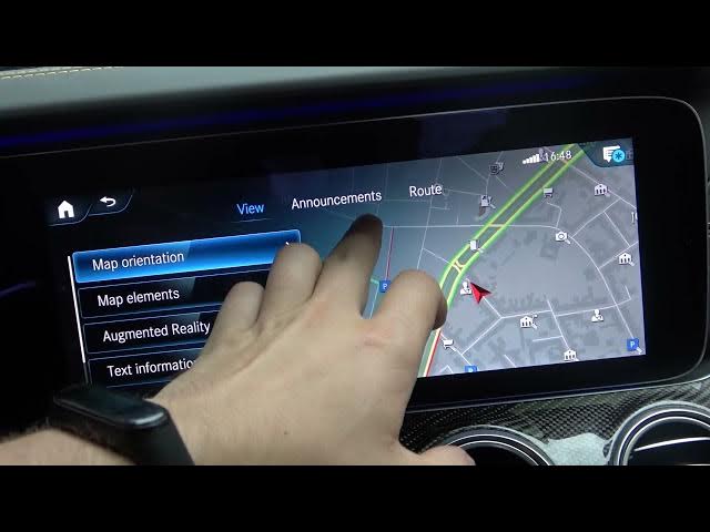 Video thumbnail for How to Turn On Traffic Announce Warnings on Mercedes AMG E63S - Live Traffic in Mercedes MBUX Navi