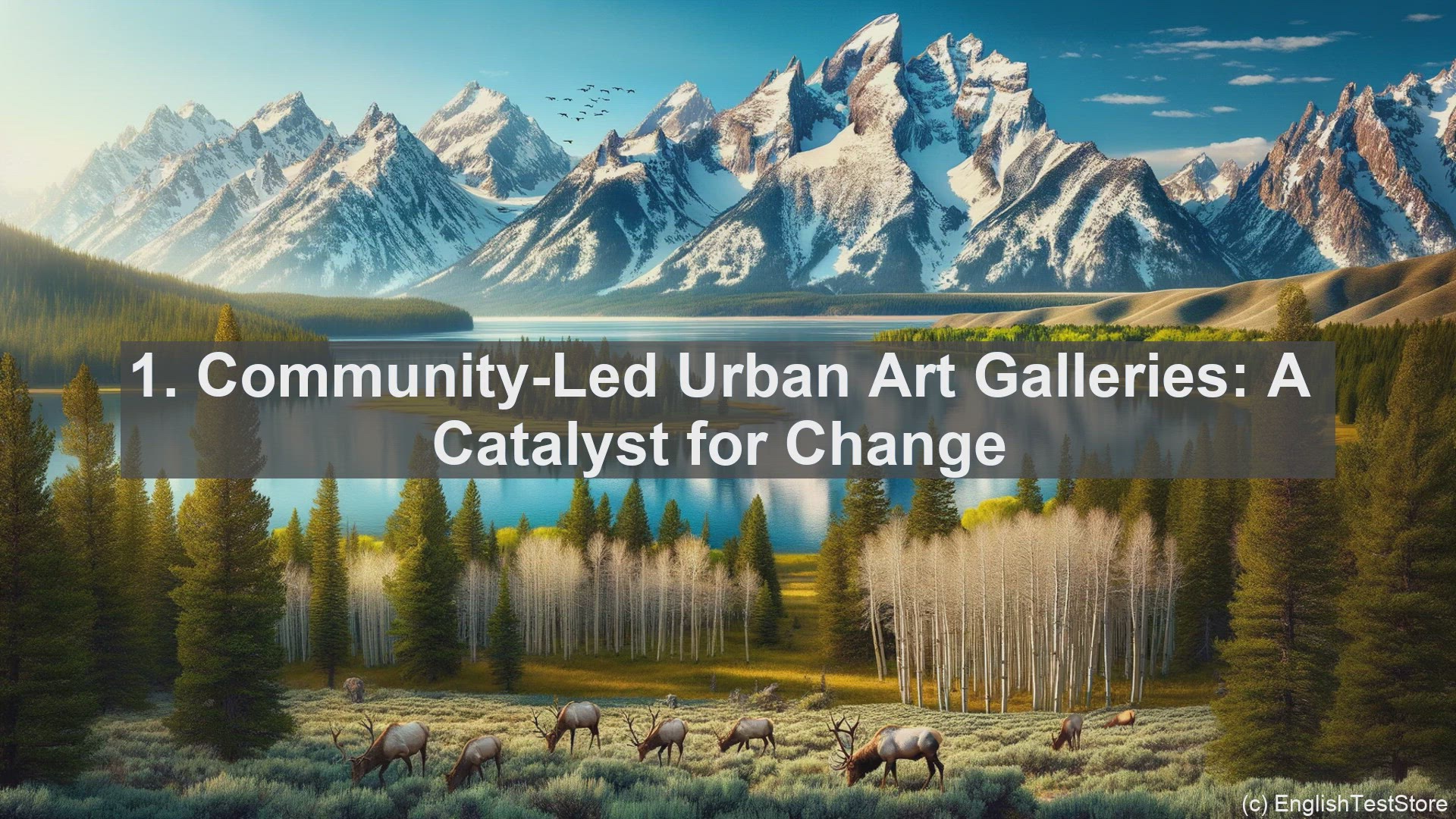 'Video thumbnail for Top 10 Sentences for Understanding CommunityLed Urban Art Galleries'