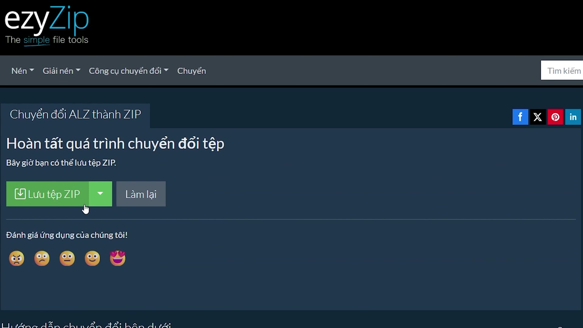 Video thumbnail for 📦 Hướng Dẫn Chuyển Đổi ALZ Sang ZIP (Hướng Dẫn Đơn Giản)