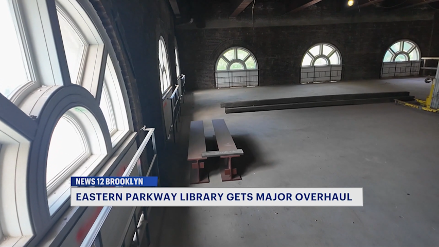 Video thumbnail for Eastern Parkway Library begins nearly $37M transformation
