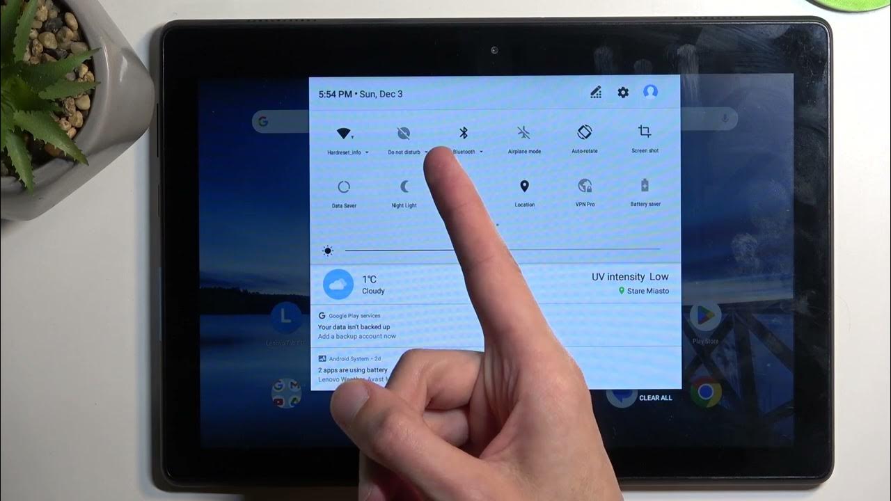 Video thumbnail for How to Activate Do Not Disturb Mode on LENOVO Tab E10