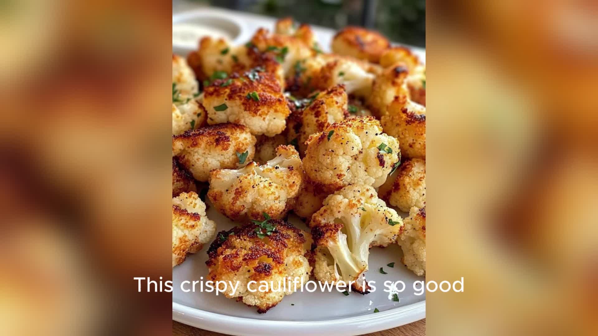 Video thumbnail for Crispy Cauliflower