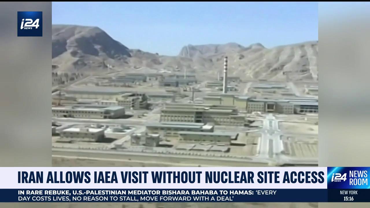 'Video thumbnail for Iran allows IAEA visit without nuclear site access'