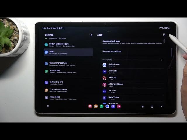 Video thumbnail for How to Reset App Settings on Samsung Galaxy Tab S9?