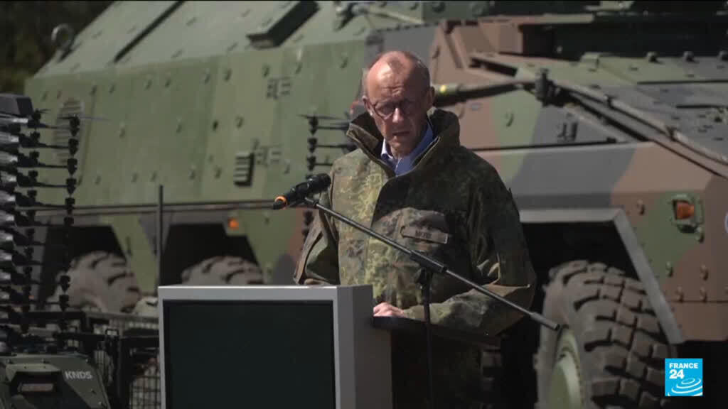Video thumbnail for US considers reducing troops in Germany