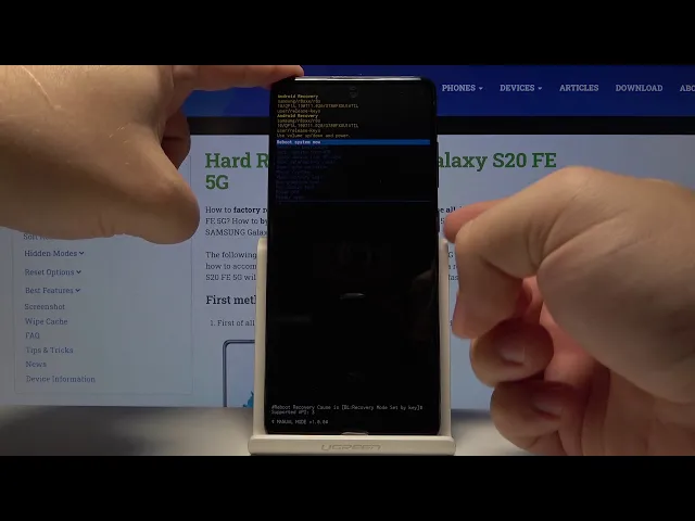 Video thumbnail for How to Enter Recovery Mode on Samsung Galaxy S20 FE 5G - Boot Android Recovery