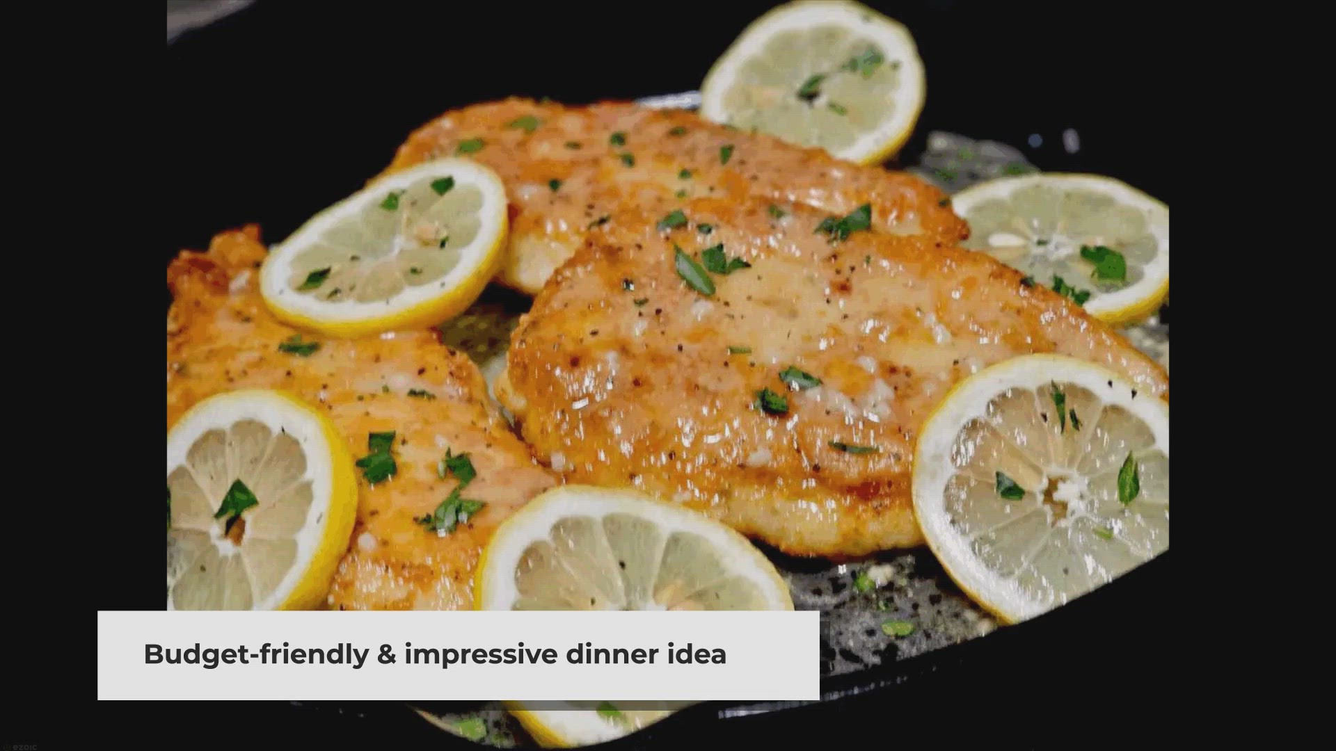 Video thumbnail for Parmesan Crusted Chicken with Lemon Butter Sauce