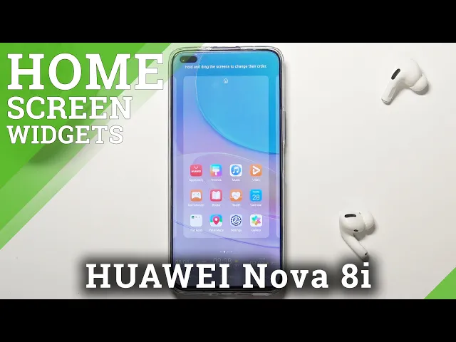 Video thumbnail for How to Adjust Home Screen Widgets in Huawei Nova 8i?