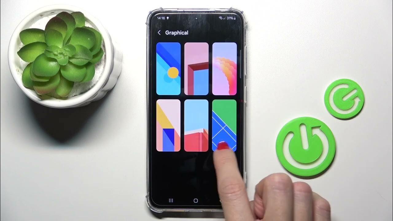 Video thumbnail for How to Change the Home Screen Wallpapers on SAMSUNG Galaxy S24