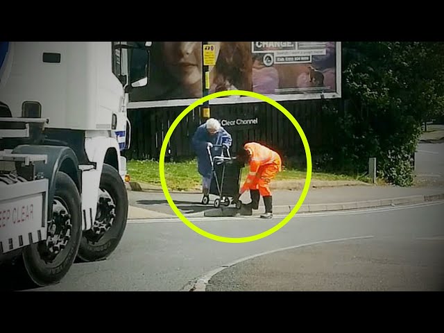 Video thumbnail for Poor Man Helps Old Lady on the Road, Later Sees His Name on TV !!