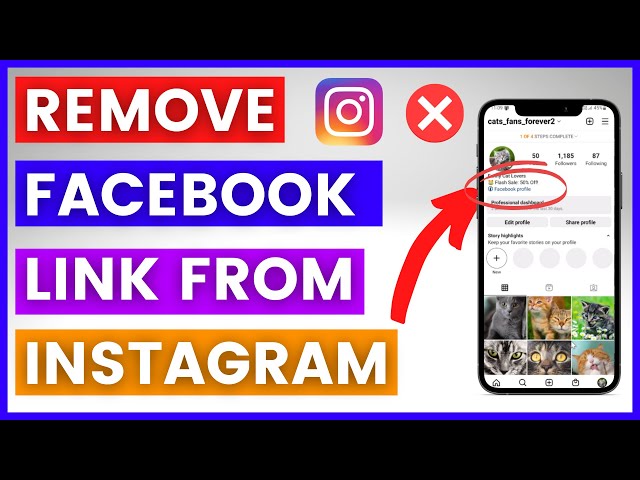 Video thumbnail for How To Remove Facebook Profile Link From Instagram Bio? [in 2025]