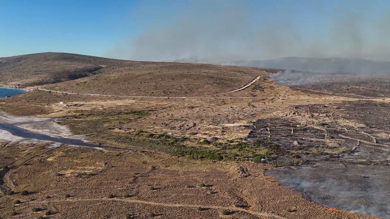 Video thumbnail for Türkiye: Wildfires Spread Across Turkey Izmir 9.