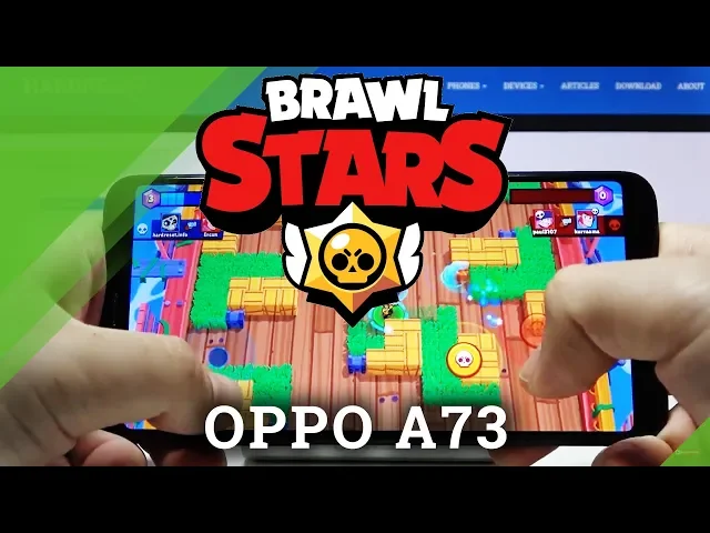 Video thumbnail for FPS Review & Game Test in OPPO A73 – Brawl Stars Gameplay