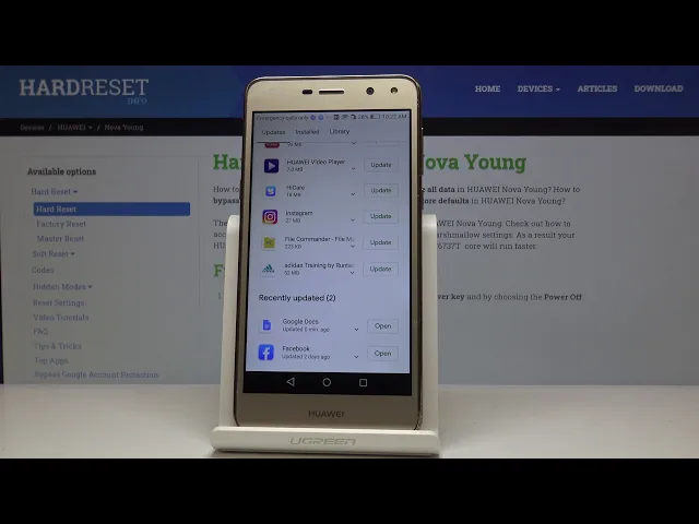 Video thumbnail for How to Update Apps on HUAWEI Nova Young – Download Latest App Version