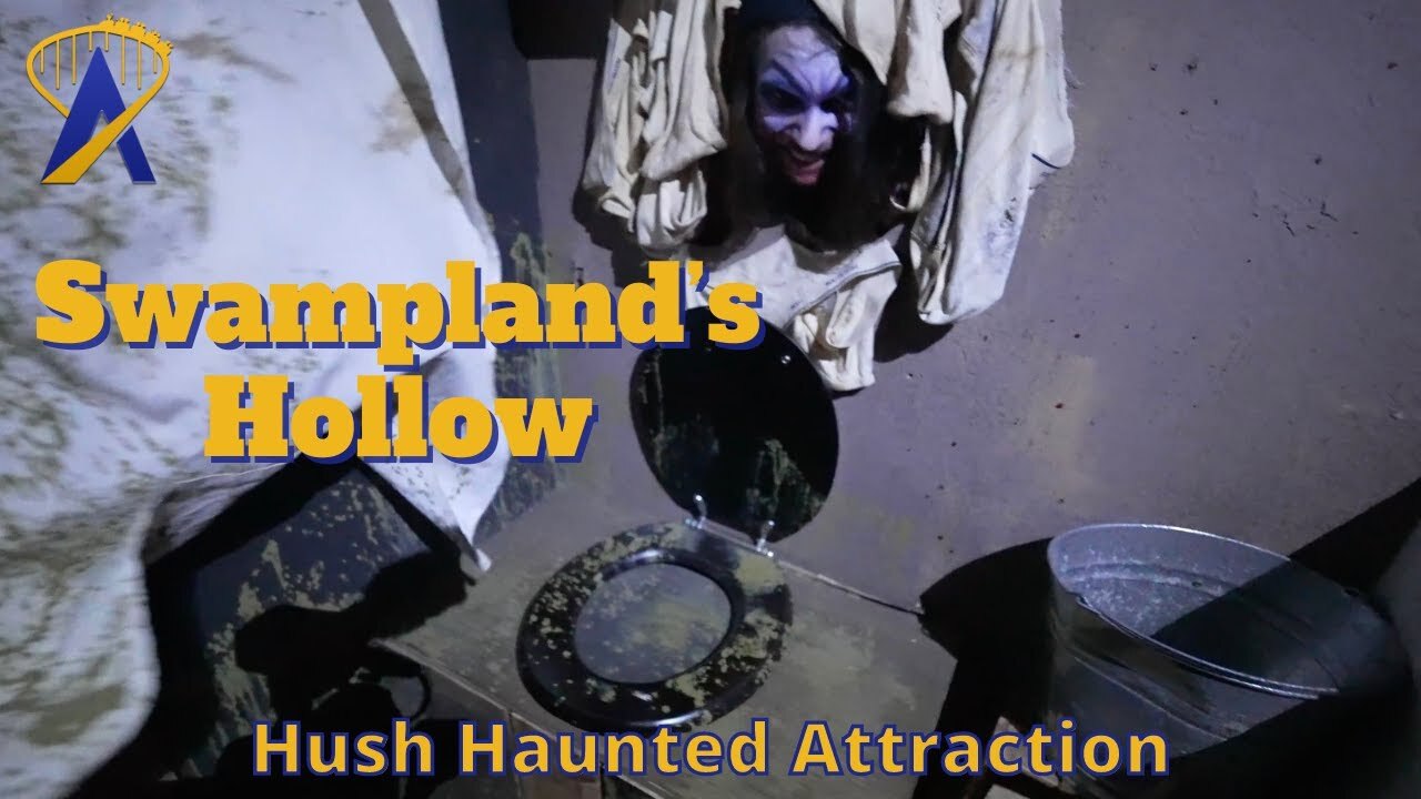Video thumbnail for Swampland's Hollow at Hush Haunted Attraction