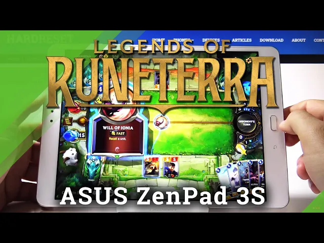 Video thumbnail for Legends of Runeterra on ASUS Zenpad 3s – Check Quality