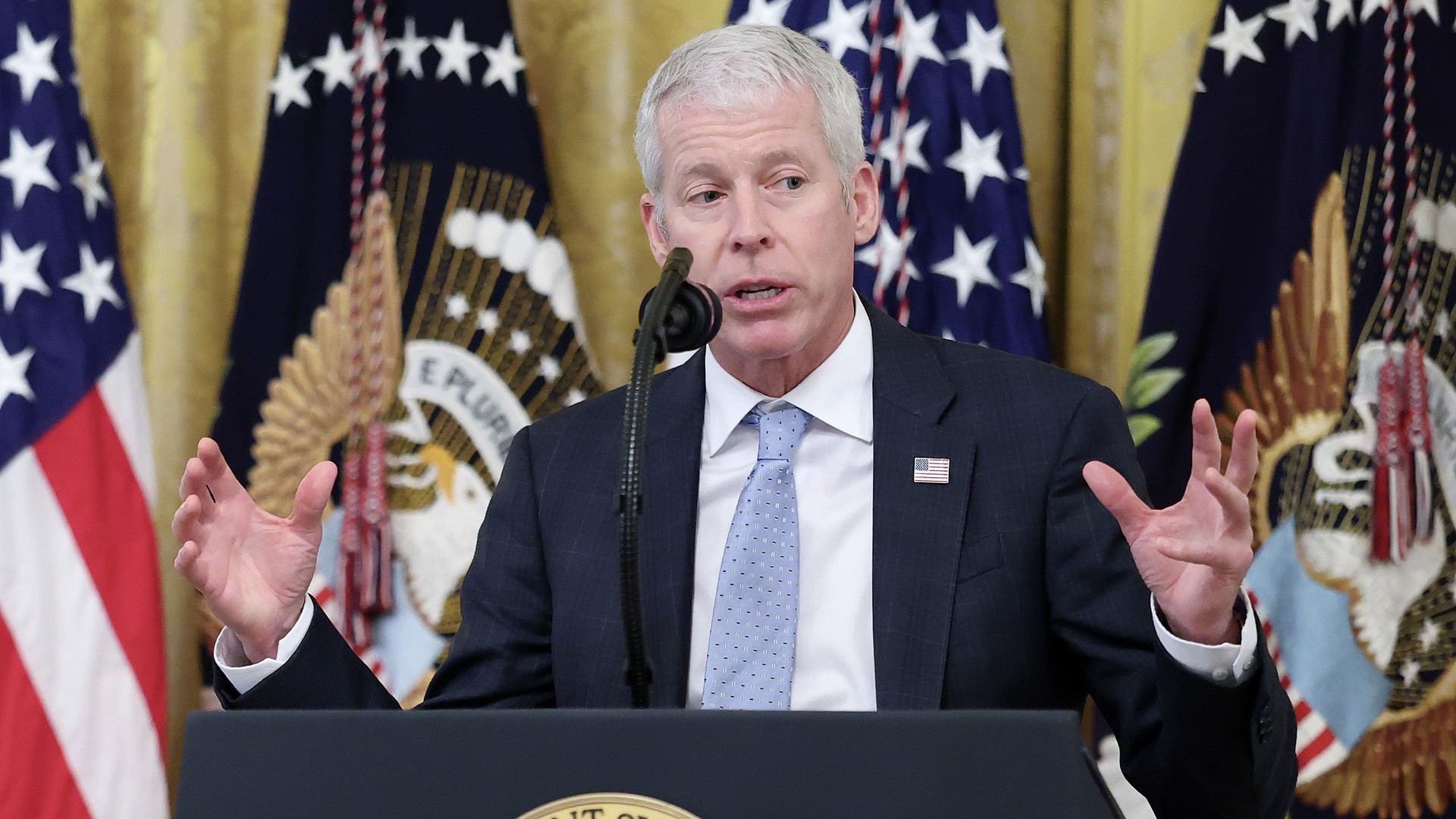 Video thumbnail for Energy secretary says administration is open to suspending federal gas tax