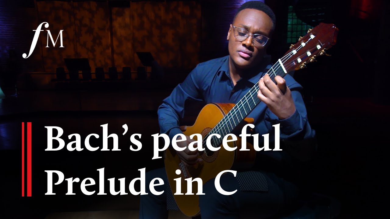 Video thumbnail for Bach's Prelude in C for guitar - Raphaël Feuillâtre | Classic FM