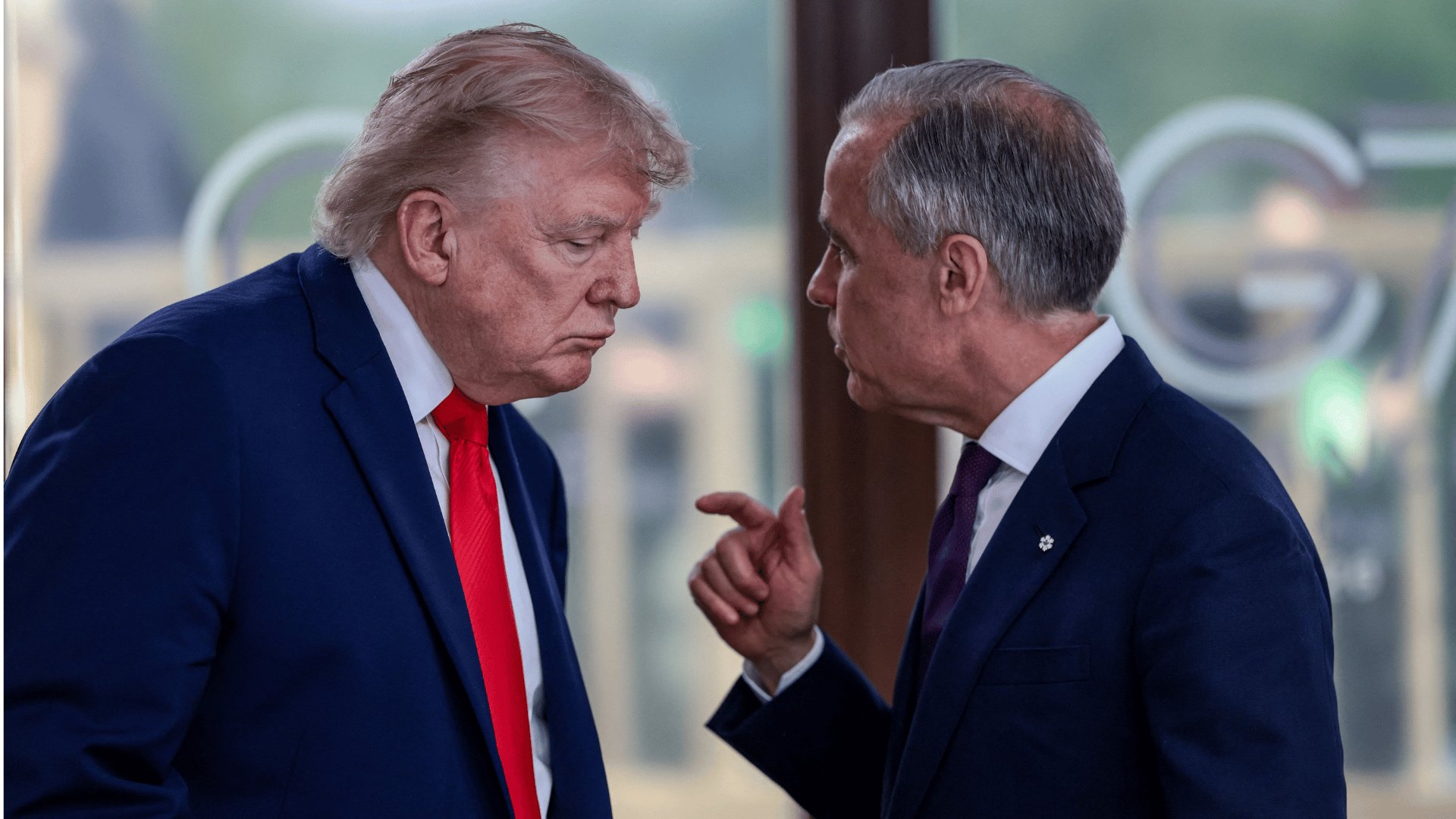 Video thumbnail for Carney says Canada won't compromise sovereignty in tariff standoff
