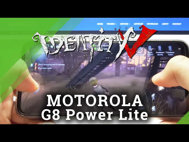 Video thumbnail for Identity V Performance Checkup on MOTOROLA Moto G8 Power Lite – Gameplay