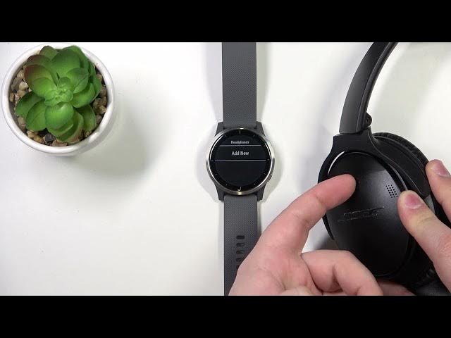 Video thumbnail for How to Connect Bluetooth Headphones with GARMIN Vivoactive 4 – Get Connected