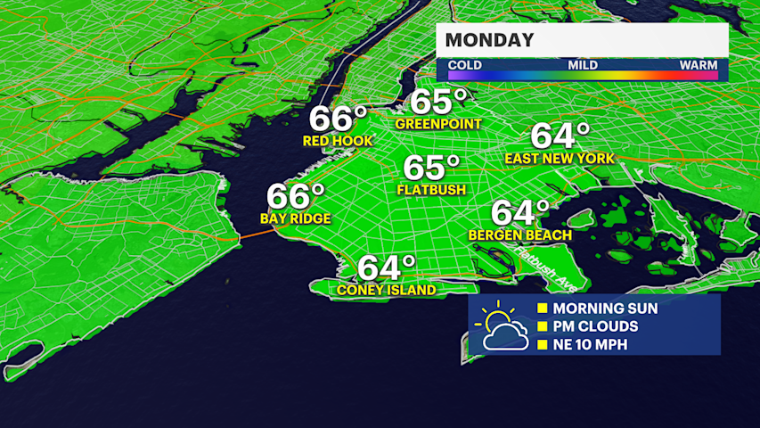 Video thumbnail for Fall weather continues in Brooklyn