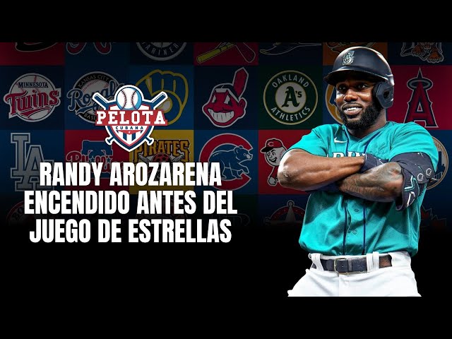 Video thumbnail for Randy Arozarena encendido antes del Juego de Estrellas