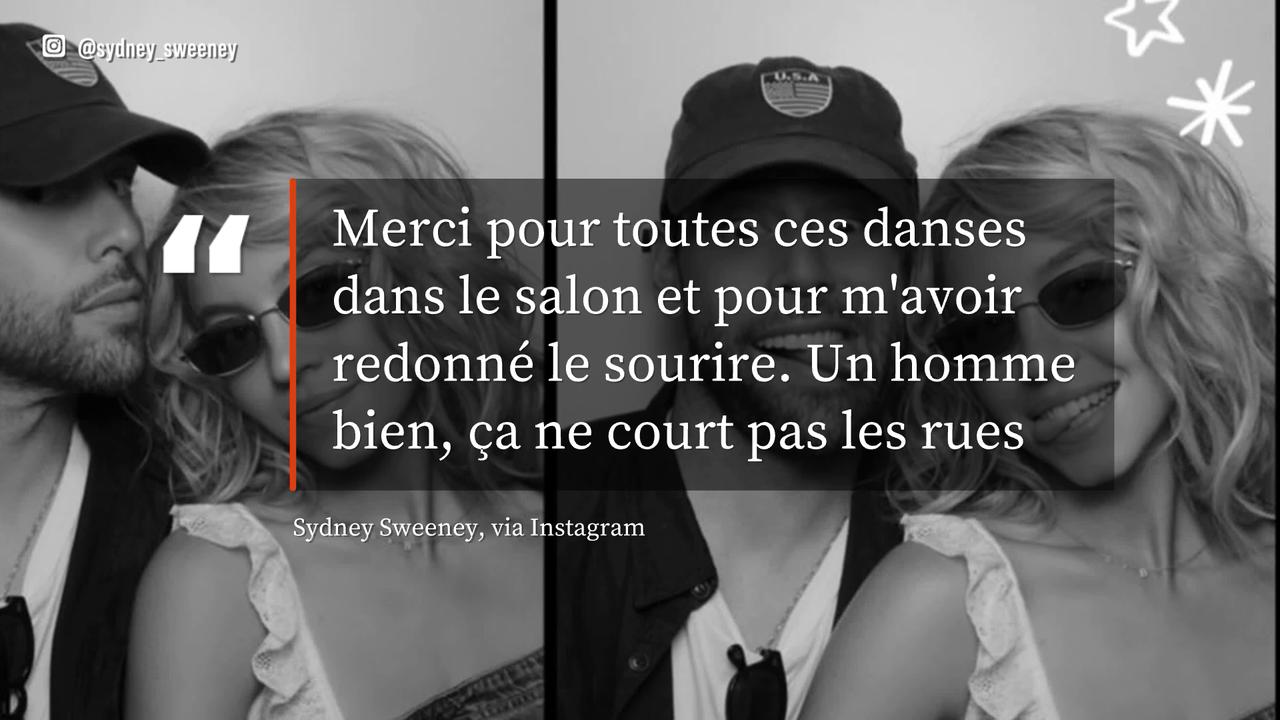 Video thumbnail for Sydney Sweeney célèbre son conjoint «au grand cœur», Scooter Braun.