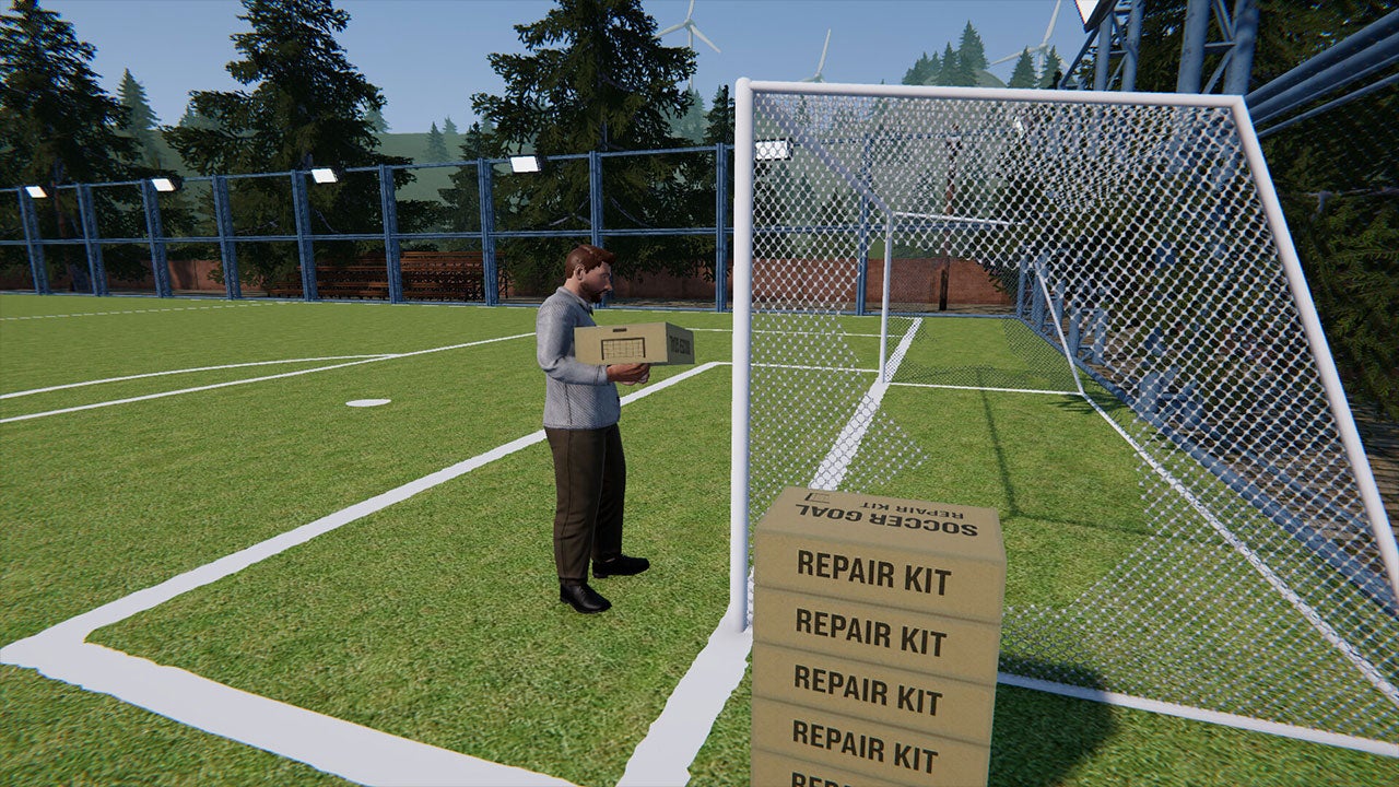 Video thumbnail for Football Pitch Simulator - Official Release Date Trailer