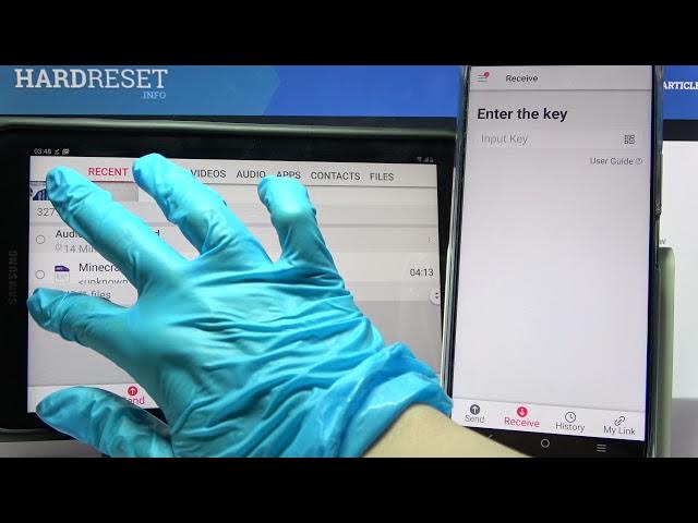 Video thumbnail for How to Transfer Files from SAMSUNG Galaxy Tab Active 2 to Android Device - Use Send Anywhere App